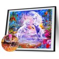 thumbnail image 2 of Pintura de diamante 5D DIY Taladro redondo completo Animal Kit Rhinestone Decoración del hogar FLhrweasw Nuevo, 2 of 9