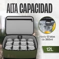 thumbnail image 4 of Hielera Outdoor KMA 12L Verde – Ideal para Picnic, Camping o Excursiones, 4 of 5