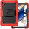thumbnail image 1 of Étui Support pour Tablette pour iPad 10th 10.9 2022, Housse Funda pour iPad 7th 8th 9th 10.2, Étui Blindée pour 9.7 5th 6th Gen Air 2 Mini 4 5 6 Rouge pour iPad Mini 5, 1 of 6