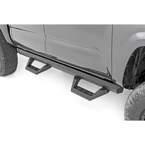Rough Country SRX2 Adjustable Aluminum Steps for 05-23 Toyota Tacoma - 71000A Fits select: 2013 TOYOTA TACOMA DOUBLE CAB, 2005-2007 TOYOTA TACOMA ACCESS CAB