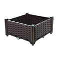 thumbnail image 3 of Recipiente de plantas de cama de jardín , caja de plantador de plantación de plantación fácil de usar fácil de usar para el patio del patio 40cmx40cmx22cm, 3 of 8