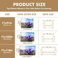 thumbnail image 5 of Throw Sofa Cover Soft Washable Decorative Couch Covers for 3 Cushion with Tassels Furniture Protector for Pets and Kids 71x102in, 5 of 5