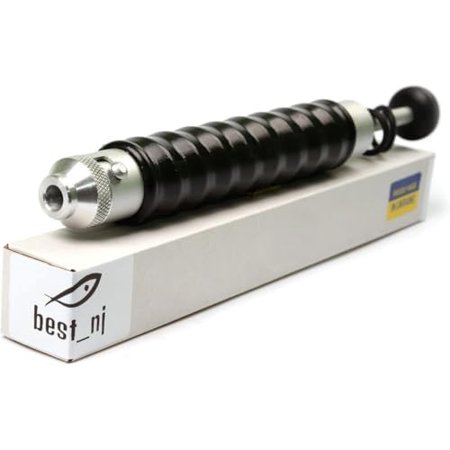 Best Nj 45 ml Aluminum Injector for Soft Plastic Plastisol Fishing Lure Mold Tackle DIY Making (Locking Nozzle)
