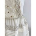 thumbnail image 6 of Women Sequin Decor Strapless Mini Dress with Ruffled Skirt, 6 of 7