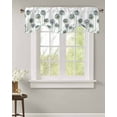 thumbnail image 2 of Tie Up Valance Curtain for Kitchen, Vintage Dandelion Flower on White Rod Pocket Short Curtains Adjustable Tie-Up Shade Valances, Watercolor Plant Window Treatment for Bathroom Living Room Bedroom, 2 of 7