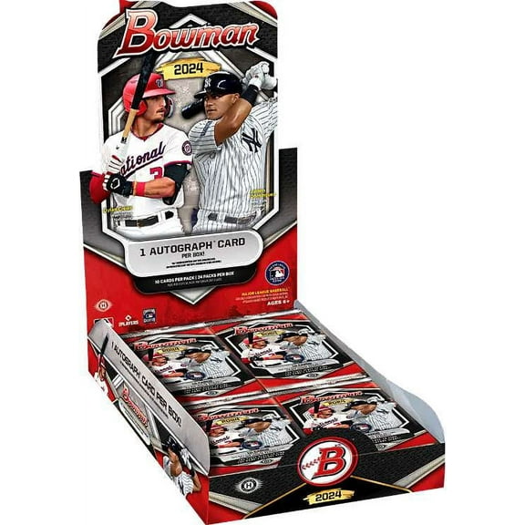 MLB Topps 2024 Bowman Baseball Trading Card Hobby Box (24 Packs per Box) - Shohei Ohtani