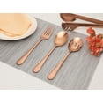 thumbnail image 5 of Unique Bargains Stainless Steel Flatware Set with Spoons and Forks Rose Gold 8 Pcs, 5 of 6