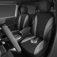 thumbnail image 1 of Fundas de asiento de coche CAR PASS EVA impermeables para asientos delanteros, grises, 1 of 9