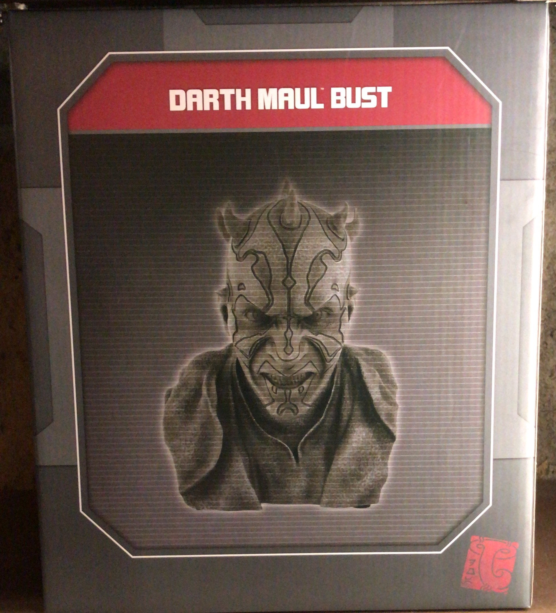 Star Wars Galaxy's Edge Darth Maul Bust 