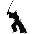 thumbnail image 2 of Samurai Wall Decal by Wallmonkeys Peel and Stick Graphic (36 in H x 22 in W) WM219900, 2 of 4