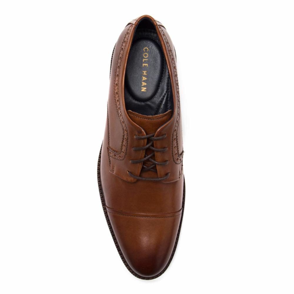 cole haan buckland cap ox british tan