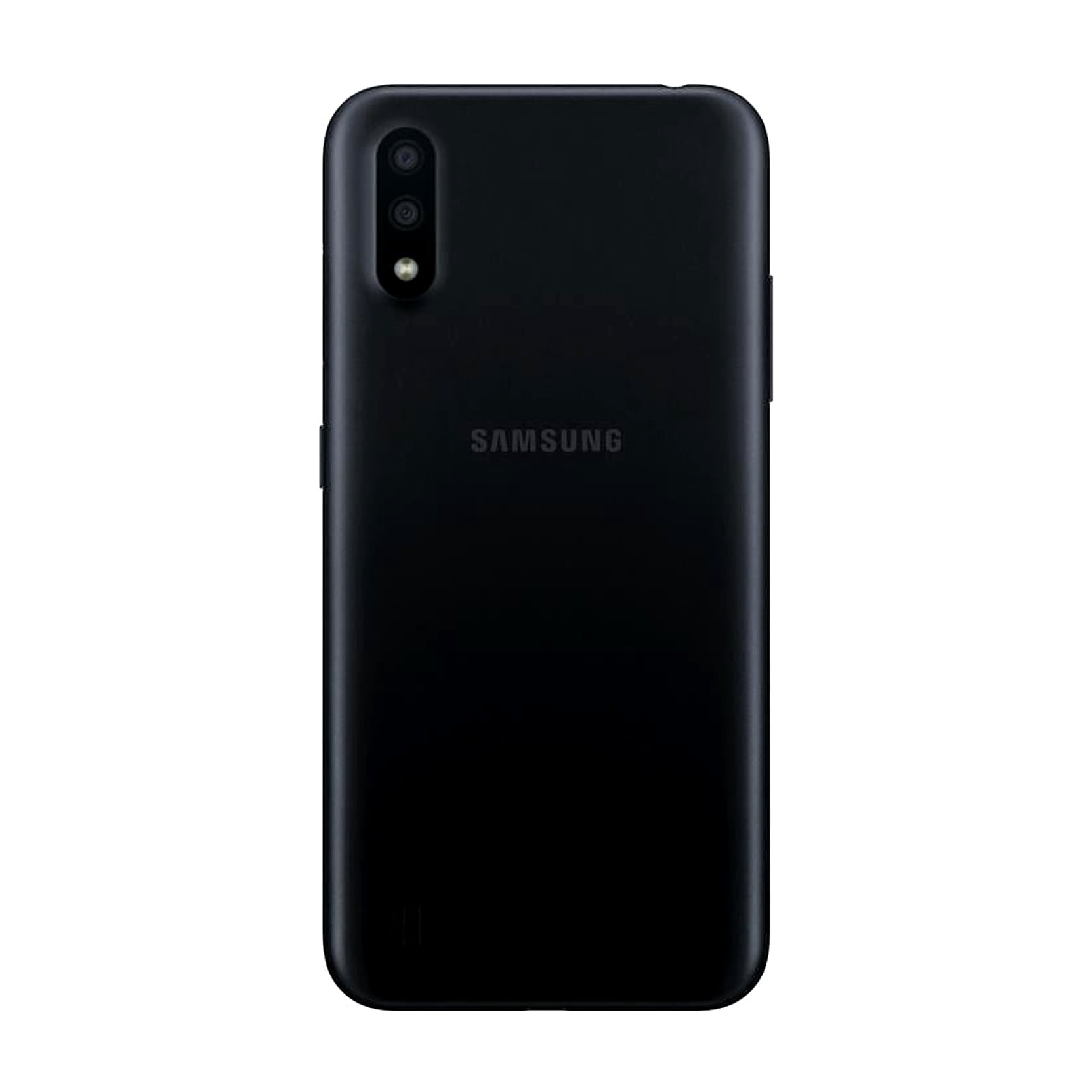 AT&T Samsung Galaxy A01 16GB, Black - Prepaid Smartphone