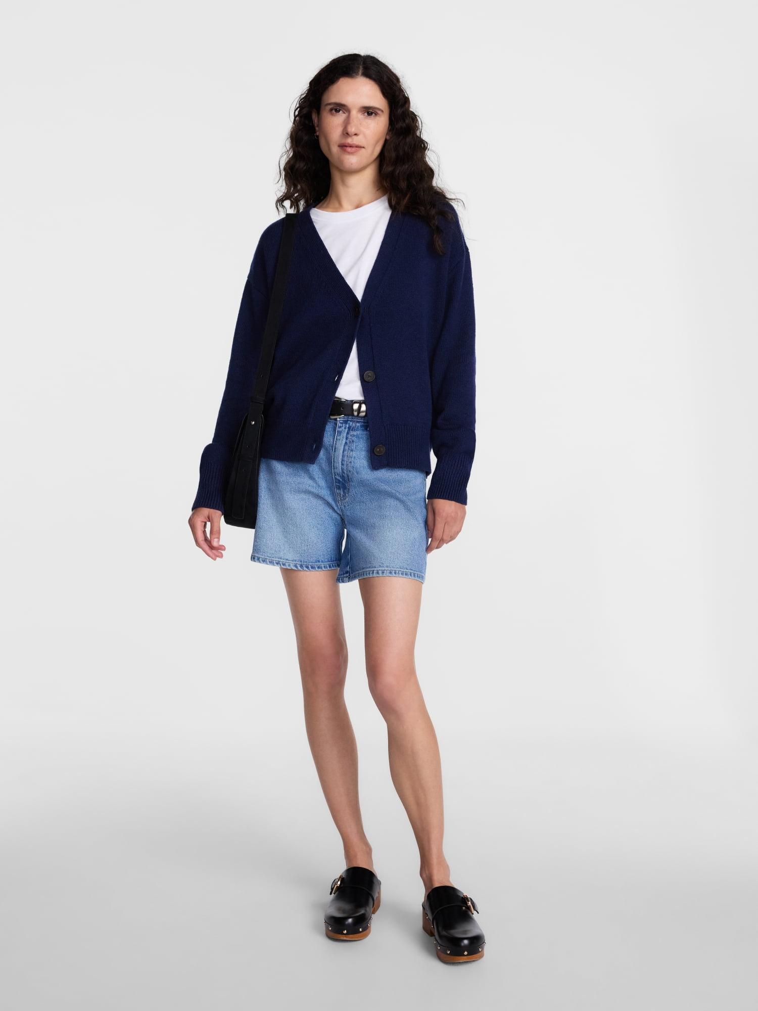 Scenario Women's Button Front Lightweight Cardigan, Sizes XS-XXXL