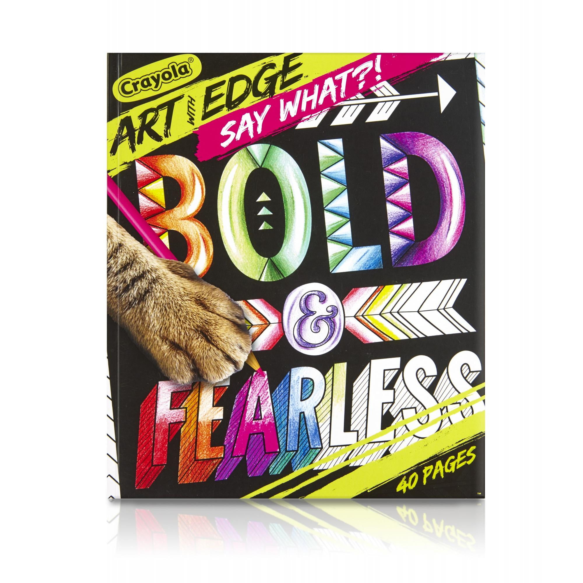 Crayola Art With Edge Coloring Book Bundle, Ridiculousness and Say What