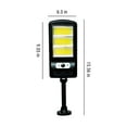thumbnail image 3 of Solar Wall Lights Outdoor Waterproof,Solar Wall Lights Decorative,Solar Street Light,,Outdoor Solar Powered Street Lights Dusk To Dawning with Motion Sensor LED Floods Light for Parking Lot,Drive-way, 3 of 8