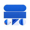 thumbnail image 2 of Kit de reparación de 50 parches autoadhesivos de PVC para piscinas, parches cuadrados y redondos para colchones de aire, productos inflables para piscinas y barcos, 2 of 6