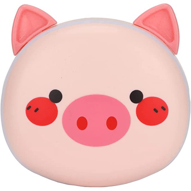 Hand Warmer, Cute Animal Shape USB Heater Multifunctional Electric Hand Warmer with Lighted Mirror for Cold Winter Camping Hunting Gift Winter Heating Tools(03#)