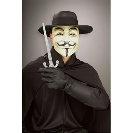 Costumes For All Occasions Ru6888 V For Vendetta Gloves
