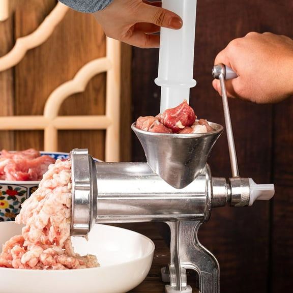 Soimiss Sausage Maker Plastic Meat Grinder Stick White 1Pcs