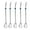 Blue, variant on ABCISI 5pcs Stainless Steel Drinking Spoons, Filter Straws for Loose Leaf Tea, Reusable Bombillas Straws Yerba Mate Straws, Strainer Stirring Spoons for Home Bar and Parties, Rose Golden