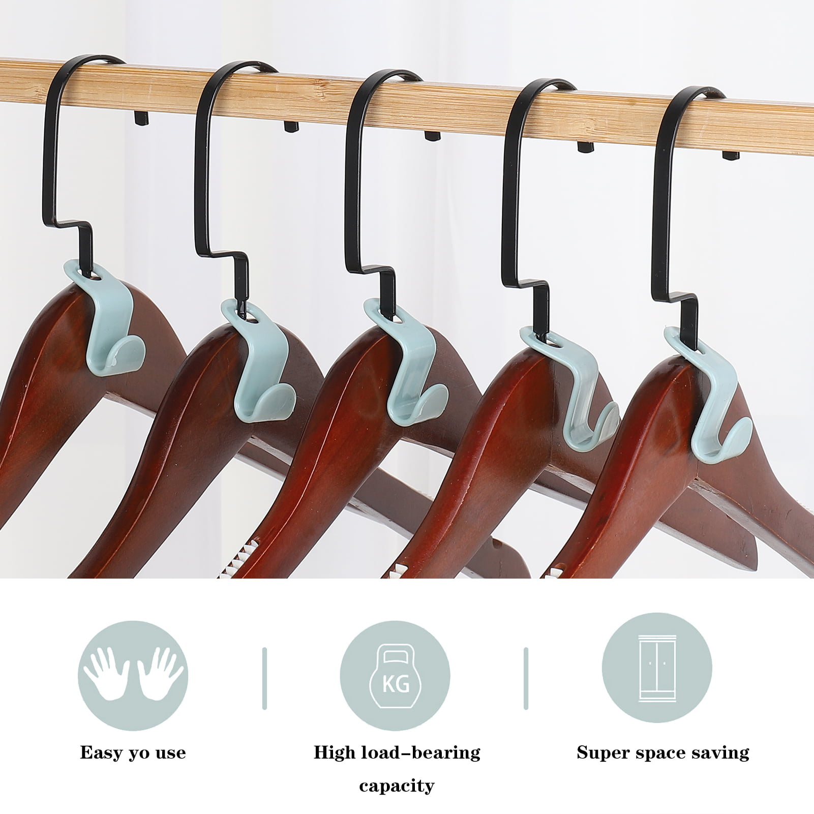 Clothes Hanger Connector Hooks – Kallohen