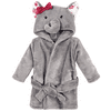 Hudson Baby Unisex Baby Plush Animal Face Robe, Alligator, One Size, 0-9 Months