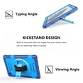 thumbnail image 5 of ELEHOLD Case for Samsung Galaxy Tab A8 10.5 (2022), Shockproof Case with 360°Rotating Adjustable Shoulder Hand Strap & Stand,Blue, 5 of 8