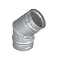 thumbnail image 1 of M &amp; G Duravent 4PVP-E45 4 Inch  Pelletvent Pro 45 Deg Stainless Elbow, 1 of 2