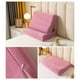 thumbnail image 4 of pstuiky Funda de almohada con protector de cuello de seda satinada para piel y cabello con cierre de cremallera funda de almohada para cama (60 x 40 cm/23,62 x 15,74 pulgadas) suave, 4 of 7