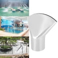 thumbnail image 1 of Directional Fan shaped Fountain Nozzle Female Thread Landscape Spray Head for SPA Swimming Pool(G2in DN50 ), 1 of 7