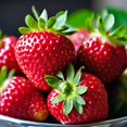 thumbnail image 1 of HJADGG Fraise Fresca Fruits Rouges Persistants pour la Plantation Non OGM, 1 of 8