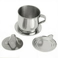 thumbnail image 2 of SNNROO BETTERLIFE Steel Vietnamese Coffee Drip Press Single Maker For Office L0Z0 T0I1, 2 of 9