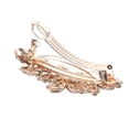 thumbnail image 5 of Unique Bargains Hair Barrettes Hair Accessories for Women Hair Clips Sparkly Glitter Rhinestones Hairpin 2 Pcs Champagne, 5 of 7
