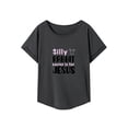 thumbnail image 1 of Camiseta de mujer con cuello redondo y manga corta para desplazamientos con mochila XL, 1 of 7