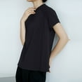 thumbnail image 5 of Yuyuzo T-Shirts pour Femmes à Manches Courtes, Col Rond, T-Shirts Basiques, Hauts Amples Décontractés d'Été, Chemisiers Unis, 5 of 5