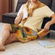 thumbnail image 5 of Balery Sunflower Field Art Pantalones cortos de pijama de punto de algodón para hombre con cinturilla y bolsillos-X-Large, 5 of 6