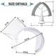 thumbnail image 3 of Pouring Shield for 4.5 and 5 Quart Tilt-Head Stand Mixers and Flex Edge Beater for Tilt-Head 4.5-5QT, 3 of 5
