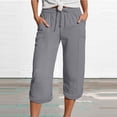 thumbnail image 1 of WILLBEST Pantalones Casuales de Mujer, de Moda, de Pierna Recta, de Cintura Alta, Deportivos, Holgados, para Uso Diario. Extra Grande, 1 of 4