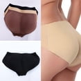 thumbnail image 3 of 3 PCS Fake Butt Pads for Women Bigger Butt Padded Underwear Butt Enhancer Underwear Shaper Butt Lifter Panties Hip Shapewear, 3 of 10