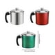 thumbnail image 4 of Ounissouiy Bote de filtro Botella de aceite Gadget de cocina Accesorios para el hogar Mango de acero inoxidable Diseño Utensilios de cocina Lata de Cocina y Comedor Gran rojo Ounissouiy HA082427-02B, 4 of 6