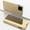 Gold, variant on NARABB Smart Leather Flip Clear View Mirror Case Cover For 12/12 Pro 6.1in