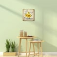 thumbnail image 4 of Sunflower Canvas Wall Art You Are My Sunshine Inspirational Quote Sign for Kitchen Living Room Wall Decor (12" x 12", Sunflower), 4 of 5