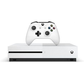 Open Box Microsoft Xbox One S (500GB) Gaming Console - White (1681