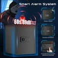 thumbnail image 4 of SRWTRCHRY 2.4 Cu.ft Personal Safe Boxes, Home Safe with Password Unlock and Security Alarm Program, Floor Safe with Large Storage Space and Waterproof Fire Bag, 4 of 12