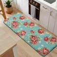 thumbnail image 5 of Pioneer Flower Floral Print Pattern Kitchen Rug Mat,Kitchen Runner Rugs Non Skid Washable,Decorative Kitchen Floor Mats for Kitchen,Sink,Laundry,17"x47.2", 5 of 7