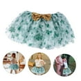 thumbnail image 3 of Girls Skirt St. Patrick's Day Dress Mesh Skirt Baby Star Tutu Skirt Dance Girls' Skirts Green 0 Years-1 Years, 3 of 7