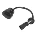 thumbnail image 4 of 3 Pins Excavator Throttle Motor Knob, Throttle Motor Knob Easy To Install ABS Alloy Steel Fine Workmanship High Accuracy  for R130 for R225 7, 4 of 8