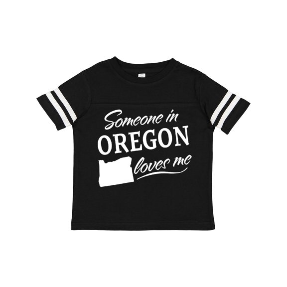 Inktastic Someone in Oregon Loves Me Boys or Girls Toddler T-Shirt