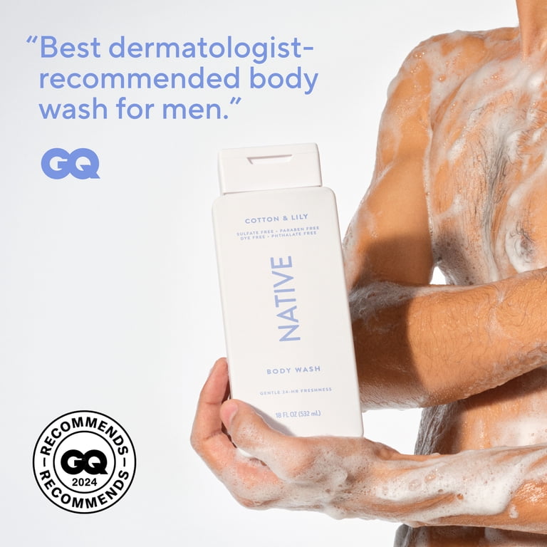 Native Body Wash, Coconut & Vanilla, Sulfate Free, for Women & Men