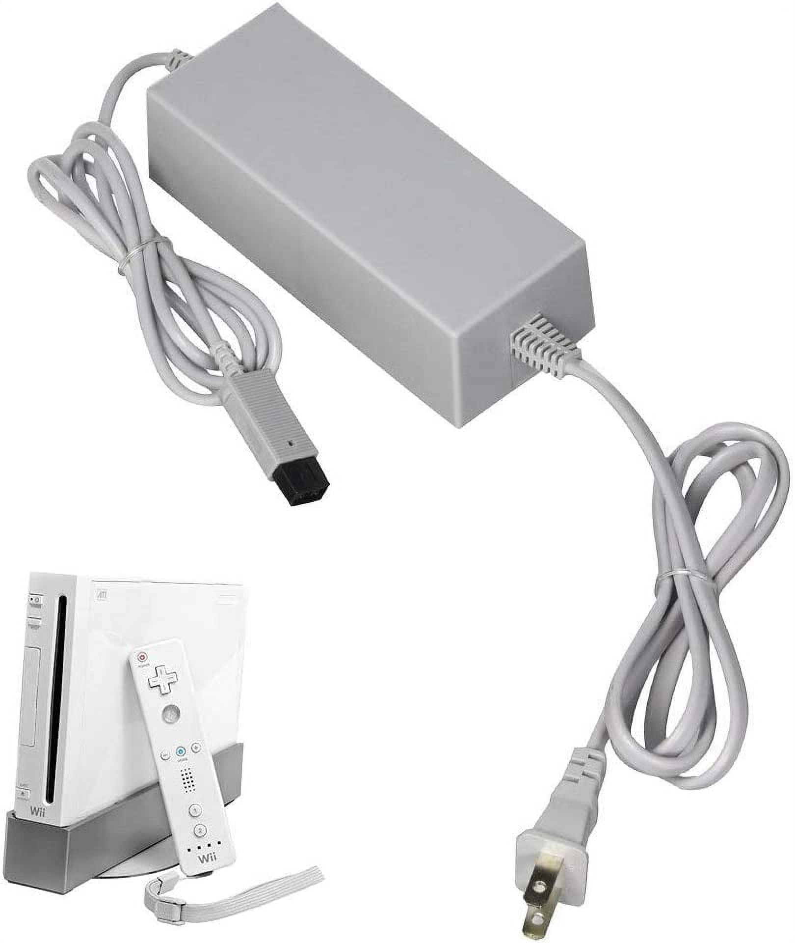 Ca Casa Pared Adaptador Cable U.s. Enchufe Para Nintendo Wii